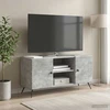TV staliukas Televizoriaus spintelė 102 x 34,5 x 50 cm Betono pilka