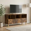 TV staliukas Televizoriaus spintelė 102 x 34,5 x 50 cm Dūminio ąžuolo