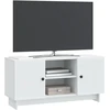 TV staliukas Televizoriaus spintelė 102 x 34,5 x 50 cm Balta