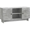 TV staliukas Televizoriaus spintelė 102 x 34,5 x 50 cm Betono pilka