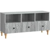 TV staliukas Televizoriaus spintelė 102 x 34,5 x 50 cm Pilka Sonoma