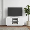 TV staliukas Televizoriaus spintelė 102 x 34,5 x 50 cm Balta