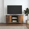 TV staliukas Televizoriaus spintelė 102 x 34,5 x 52 cm Sendintos medienos