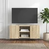 TV staliukas Televizoriaus spintelė 102 x 34,5 x 52 cm Sonoma ąžuolas