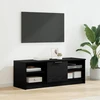 TV staliukas Televizoriaus spintelė 102 x 35 x 36,5 cm Juodas ąžuolas