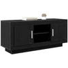 TV staliukas Televizoriaus spintelė 102 x 35 x 45 cm Juodas ąžuolas