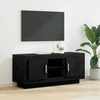 TV staliukas Televizoriaus spintelė 102 x 35 x 45 cm Juodas ąžuolas