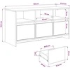 TV staliukas Televizoriaus spintelė 102 x 37,5 x 52,5 cm Sendintos medienos