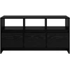 TV staliukas Televizoriaus spintelė 102 x 37,5 x 52,5 cm Juodojo ąžuolo