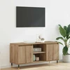 TV staliukas Televizoriaus spintelė 104 x 35 x 50 cm Amatininkų ąžuolas