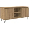 TV staliukas Televizoriaus spintelė 104 x 35 x 50 cm Amatininkų ąžuolas