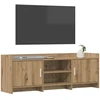 TV staliukas Televizoriaus spintelė 130 x 33 x 47 cm Artisano ąžuolo