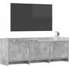 TV staliukas Televizoriaus spintelė 130 x 33 x 47 cm Betono pilka