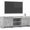 TV staliukas Televizoriaus spintelė 130 x 33 x 47 cm Betono pilka