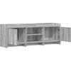 TV staliukas Televizoriaus spintelė 130 x 33 x 47 cm Pilka Sonoma