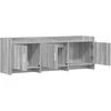 TV staliukas Televizoriaus spintelė 130 x 33 x 47 cm Pilka Sonoma