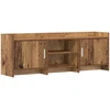 TV staliukas Televizoriaus spintelė 130 x 33 x 47 cm Sendintos medienos