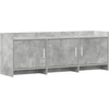 TV staliukas Televizoriaus spintelė 130 x 33 x 47 cm Betono pilka
