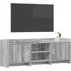 TV staliukas Televizoriaus spintelė 130 x 33 x 47 cm Pilka Sonoma