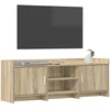 TV staliukas Televizoriaus spintelė 130 x 33 x 47 cm Sonoma ąžuolas