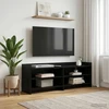 TV staliukas Televizoriaus spintelė 135 x 33 x 47 cm Juodojo ąžuolo