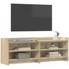 TV staliukas Televizoriaus spintelė 135 x 33 x 47 cm Sonoma ąžuolas