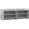 TV staliukas Televizoriaus spintelė 135 x 33 x 47 cm Betono pilka