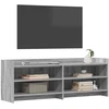 TV staliukas Televizoriaus spintelė 135 x 33 x 47 cm Pilka Sonoma