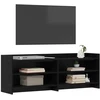 TV staliukas Televizoriaus spintelė 135 x 33 x 47 cm Juodojo ąžuolo