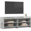 TV staliukas Televizoriaus spintelė 135 x 33 x 47 cm Betono pilka