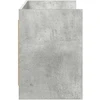 TV staliukas Televizoriaus spintelė 135 x 33 x 47 cm Betono pilka