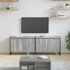 TV staliukas Televizoriaus spintelė 140 x 36 x 49.5 cm Pilkas Sonoma
