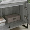 TV staliukas Televizoriaus spintelė 140 x 36 x 49.5 cm Pilkas Sonoma
