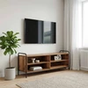 TV staliukas Televizoriaus spintelė 140 x 39,5 x 50 cm Sendintos medienos