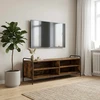 TV staliukas Televizoriaus spintelė 140 x 39,5 x 50 cm Dūminio ąžuolo