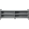 TV staliukas Televizoriaus spintelė 140 x 39,5 x 50 cm Pilka Sonoma