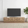 TV staliukas Televizoriaus spintelė 147 x 34,5 x 27 cm Artisano ąžuolo