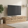 TV staliukas Televizoriaus spintelė 147 x 34,5 x 27 cm Artisano ąžuolo