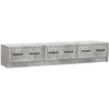 TV staliukas Televizoriaus spintelė 147 x 34,5 x 27 cm Betono pilka