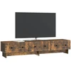 TV staliukas Televizoriaus spintelė 147 x 34,5 x 30 cm Dūminio ąžuolo