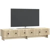TV staliukas Televizoriaus spintelė 147 x 34,5 x 30 cm Sonoma ąžuolas