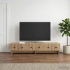 TV staliukas Televizoriaus spintelė 147 x 34,5 x 30 cm Artisano ąžuolo