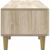 TV staliukas Televizoriaus spintelė 147 x 34,5 x 30 cm Sonoma ąžuolas