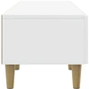 TV staliukas Televizoriaus spintelė 147 x 34,5 x 30 cm Itin blizgi balta