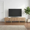 TV staliukas Televizoriaus spintelė 147 x 34,5 x 30 cm Artisano ąžuolo