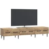 TV staliukas Televizoriaus spintelė 147 x 34,5 x 30 cm Artisano ąžuolo