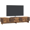 TV staliukas Televizoriaus spintelė 147 x 34,5 x 30 cm Sendintos medienos