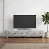 TV staliukas Televizoriaus spintelė 147 x 34,5 x 30 cm Betono pilka