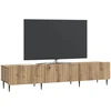 TV staliukas Televizoriaus spintelė 147 x 34,5 x 32 cm Artisano ąžuolo