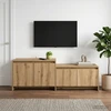 TV staliukas Televizoriaus spintelė 147 x 35 x 50 cm Artisano ąžuolo